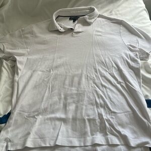 Perry Ellis White Polo Shirt